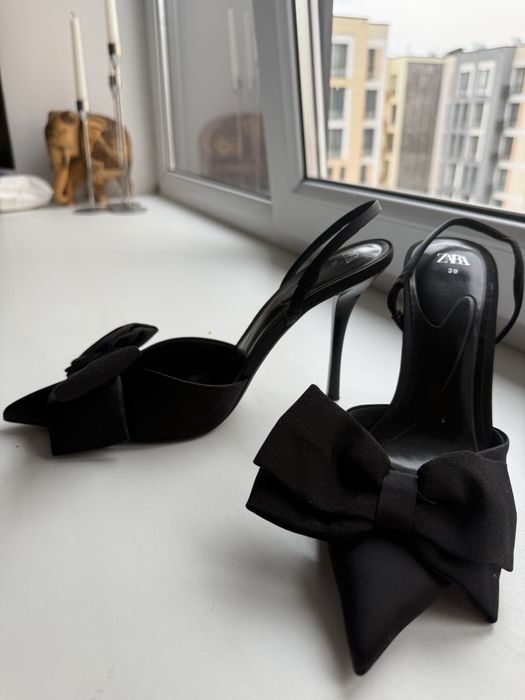 Туфли с бантом ZARA