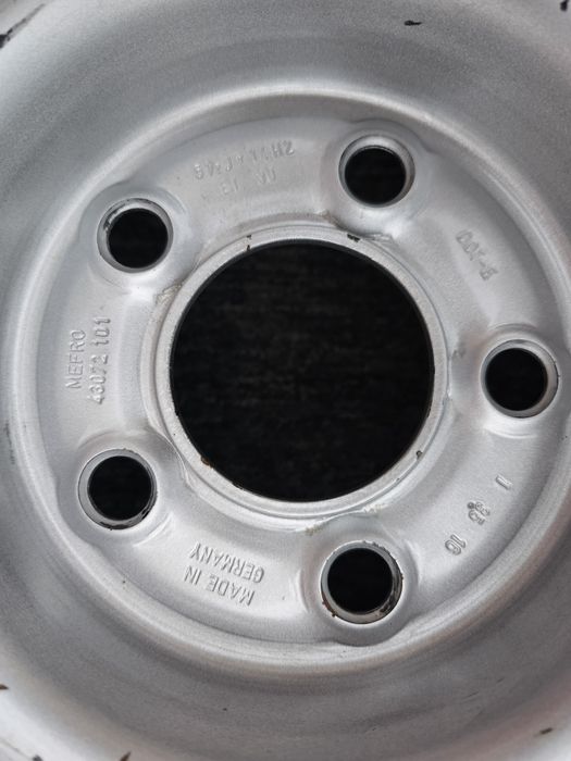Janta Tabla/Oțel  Ptr. SlepAuto/Platforma Auto 14''+ Anvelopa 185R14C