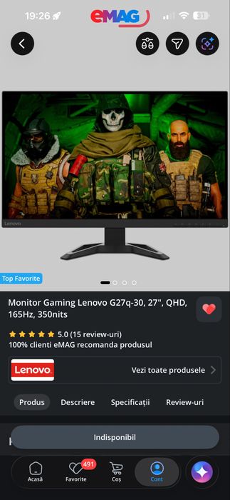 Lenovo 27 inch 1440p