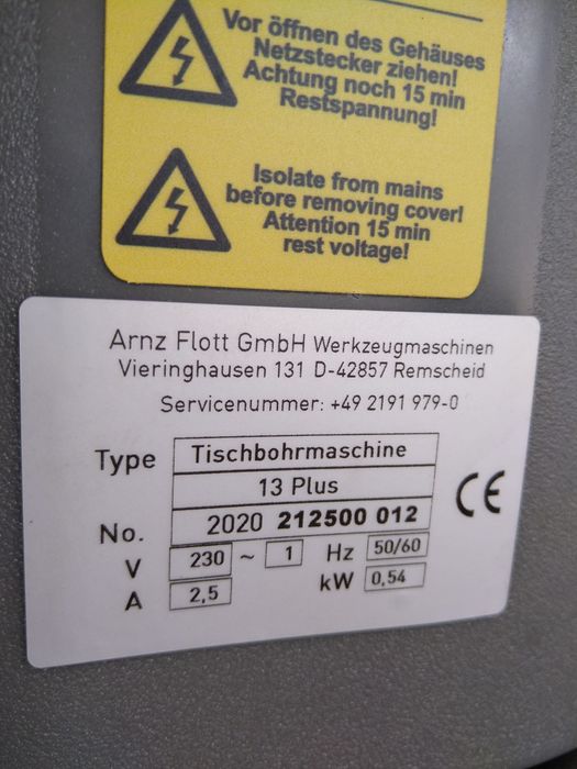 Колонна бормашина TB 13 plus
