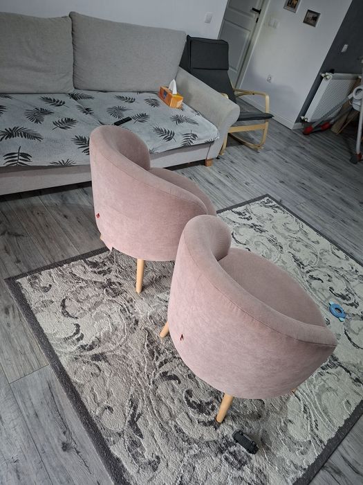 Fotolii culoare roz pal