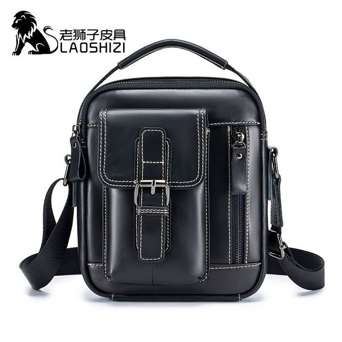 Мужская сумка из 100% натуральной кожи бычьей мужской барсетка