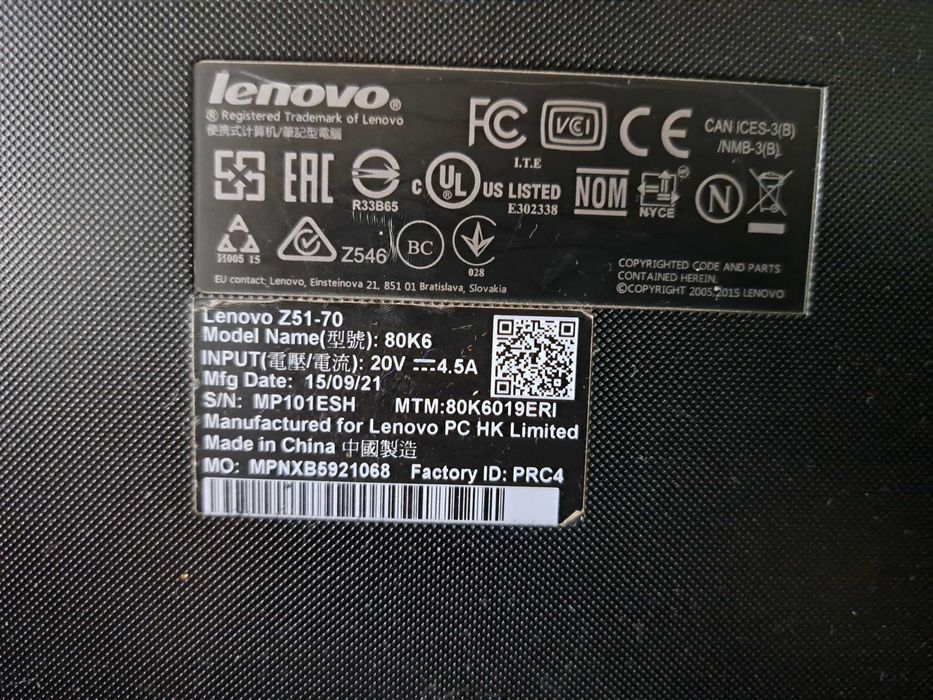 Placa de baza laptop Lenovo