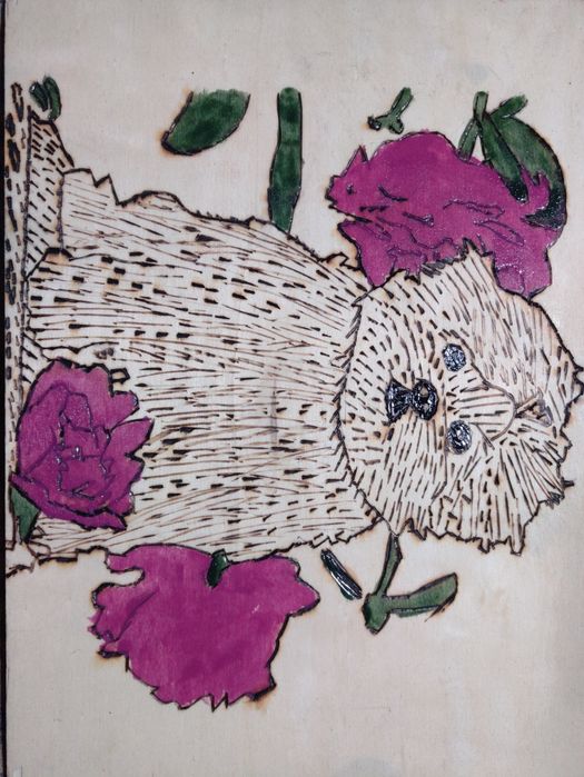 Продавам ръчно рисувана картина