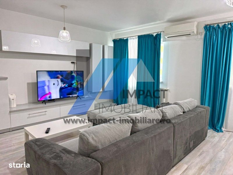 2 camere lux, totul nou, bloc nou, Decebal Residence, zona Mall, etaj5