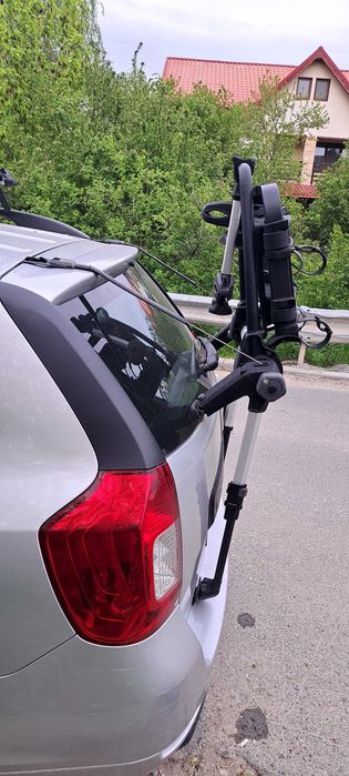 Suport 2 biciclete pentru masina, Thule Outway Platform, potrivit pentru sedane sau combi