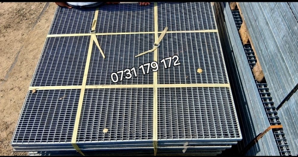 Gretare zincate galvanizat 
Vând grătare trepte pentru scări de exteri