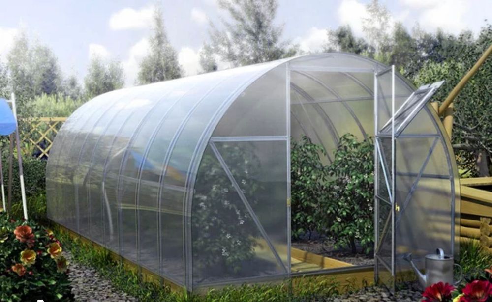 Сотовый поликарбонат для теплиц! 12м, 6м