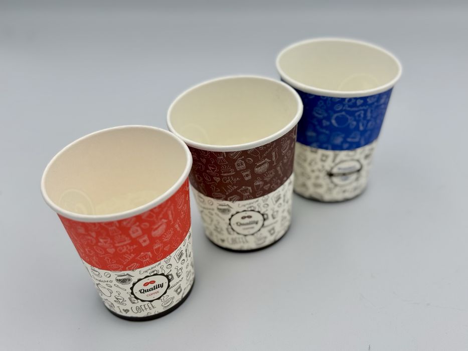 Pahare din carton automate 180ml 6oz