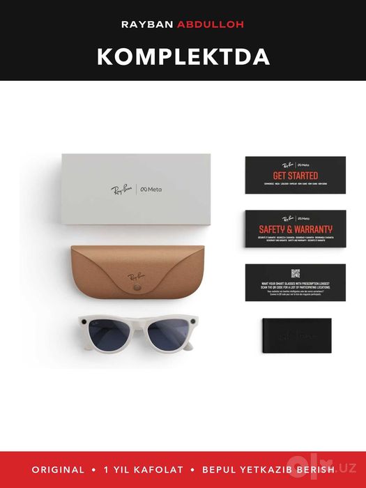Ray-Ban Meta Skyler Shiny Black, Transitions (to‘q ko‘k) — original