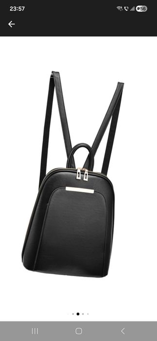Poșetă / Rucsac damă negru – Elegant și Încăpător (Stare excelentă)