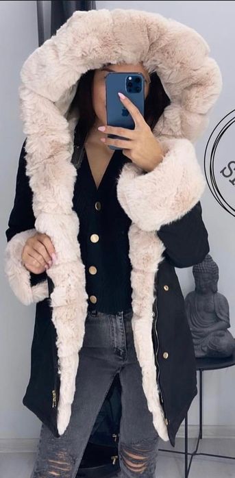 Парка с изкуствен пух