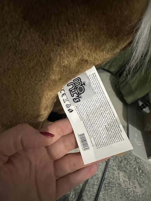 Cal de lemn cu balansoar si sunete