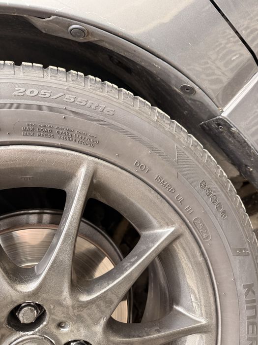 Джанти 4х100 с гуми Hankook