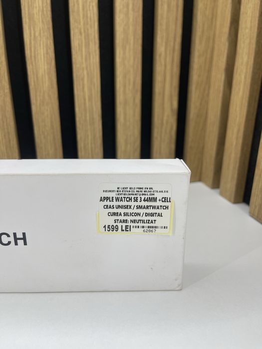 Apple Watch SE3 44mm Celular Nou / Smartwatch unisex Garantie #62867