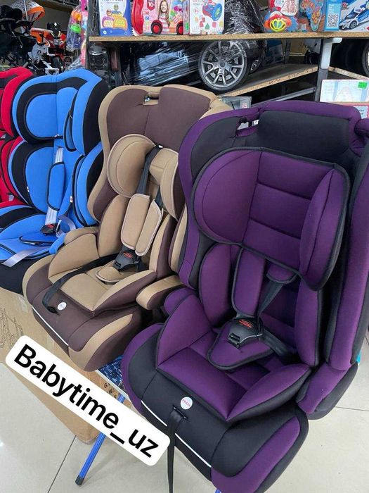 Новое детское каркасное автокресло. Avtomobil o'rindig'i.