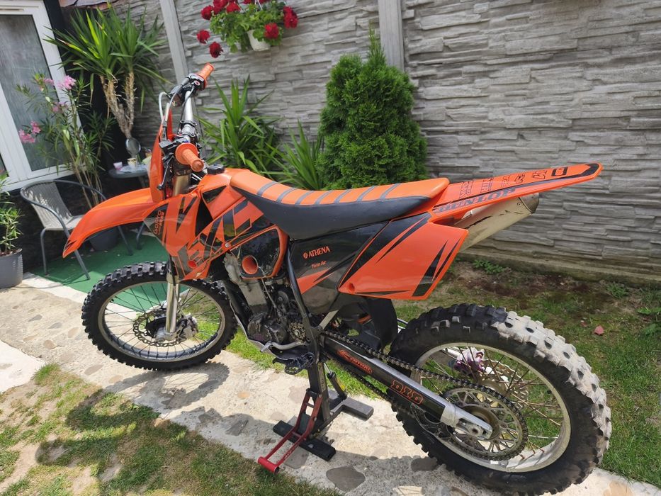 Motocross KTM exc400cc 4t pornire buton