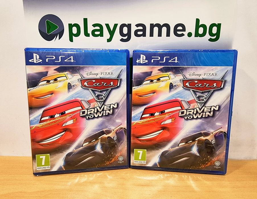 Cars 3 Driven to Win Чисто нова игра за PS4