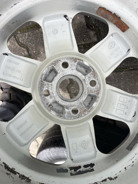 Jante aliaj 4x100mm, 185/65 R15, Dacia Logan, Sandero, Renault, Opel