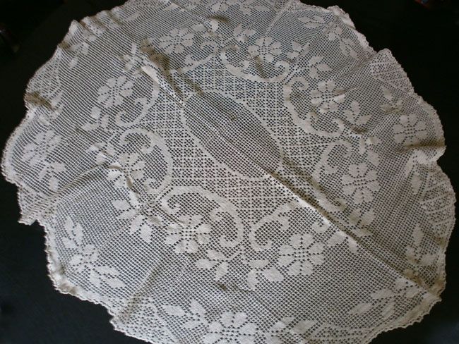 ръчно плетени покривки