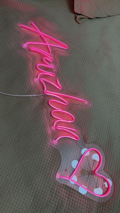 Led надпись неоновая