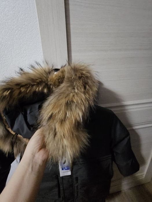 Куртка пуховик для мальчика 130 размер