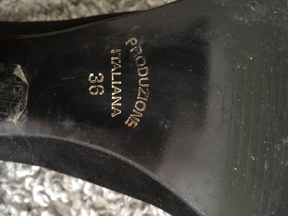Pantofi dama piele intoarsa marimea 36