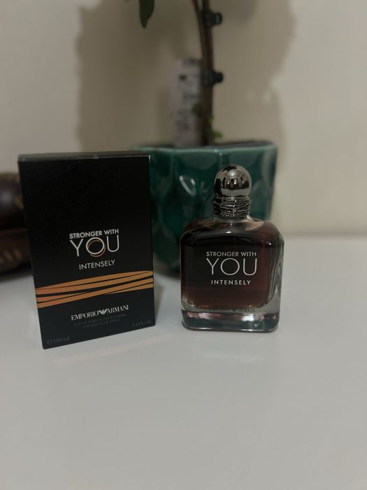Armani stronger with you intensly