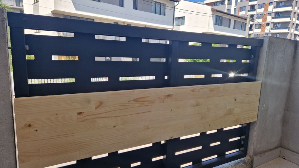 Masa rabatabila pt balcon 150x30 din lemn de brad