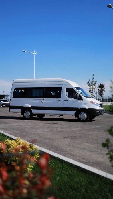 JAC Sunray Mikroavtobus Yangi 16 o'rinli / Kredit Lizing Rassrochka