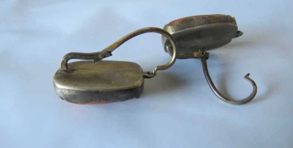 cercei cu chihlimbar butterscotch,