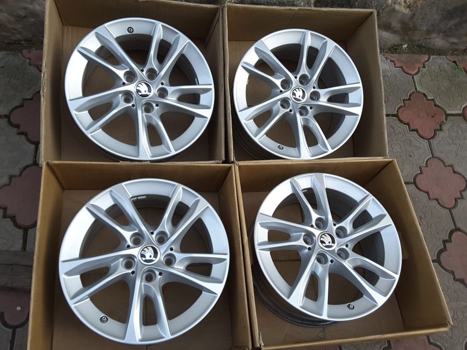 jante aliaj 16; 5x112; Skoda Octavia 3, Octavia 4, Yeti