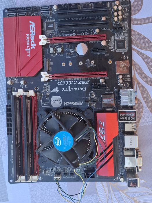 Kit i7 4790+ placa de baza gaming + 8 g ddr3