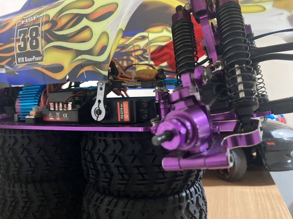 Hsp brontosaurus 1/10 монстр трак