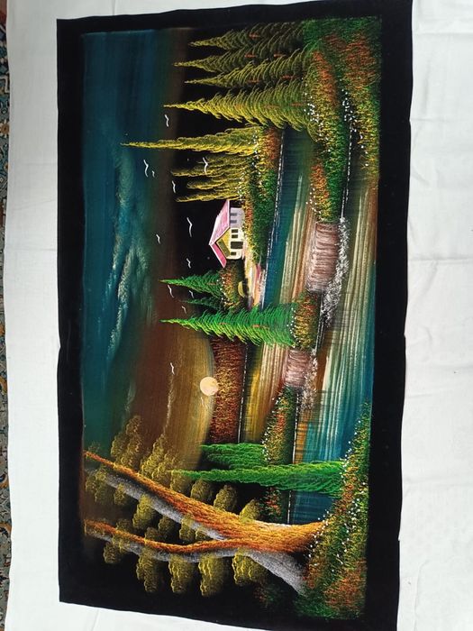 Картины на бархате