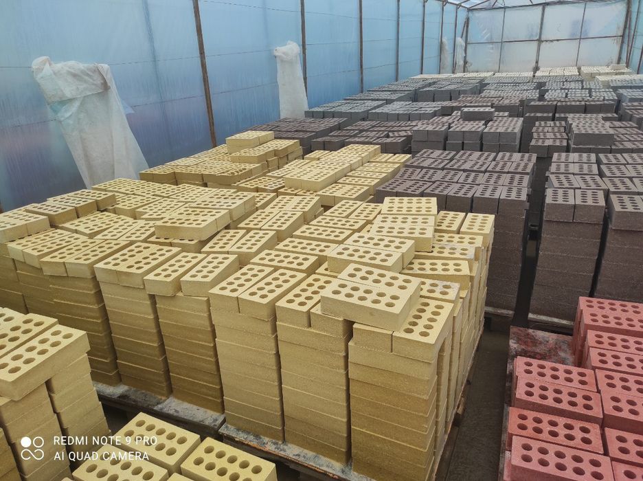 Облицовочный гиперпрессованый Кирпичи от Производителя