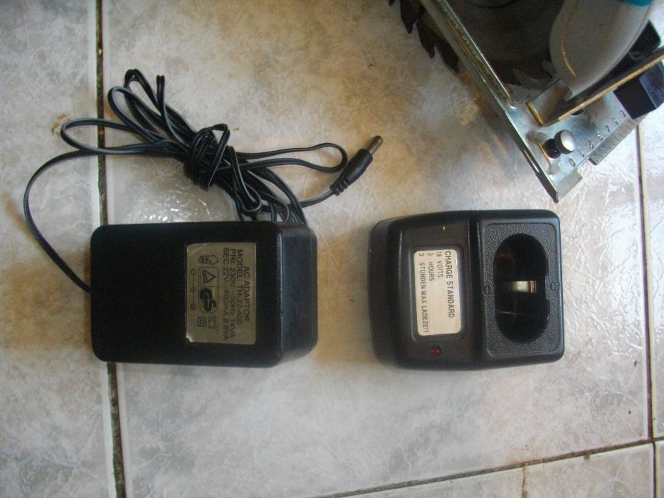 Нов немски акумулаторен 18 Волта РЪЧЕН ЦИРКУЛЯР с 2 Батерии T.I.Р.