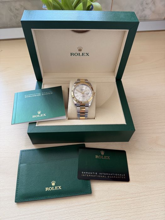 Rolex Datejust 41mm Aur/Oțel – Original, Purtat Foarte Puțin
