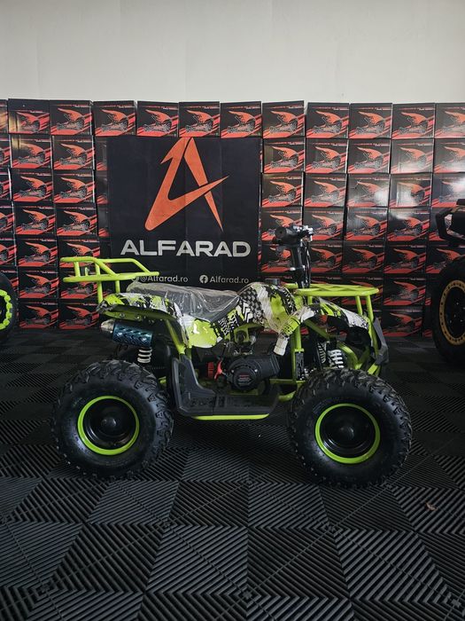 ATV pentru copii Hummer pe benzina 49cc 6 inch se poate limita viteza Nou adus din Germania