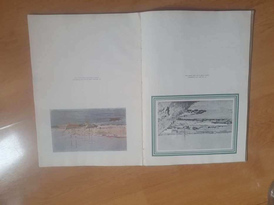 Carte atlas lucrări picturi teodor aman in franceza an 1954