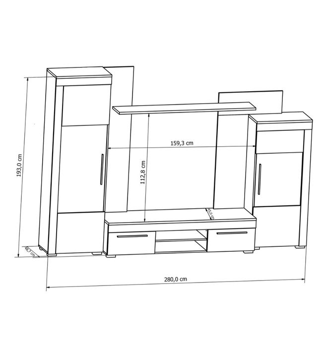 Mobilier living Novedo