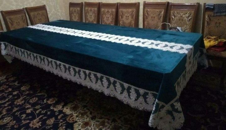 Quroq tikamiz ko‘rpacha, ko‘rpa, yostiq, chimildiq dasturxon, chimildi