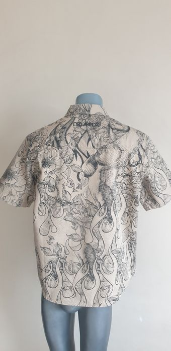 DSQUARED2 Cotton Made in Italy Size 50 / L НОВО ! ОРИГИНАЛ! Мъжка Риза