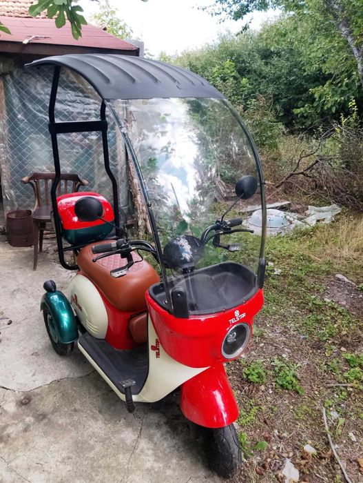 Електрически мотор на 3 гуми