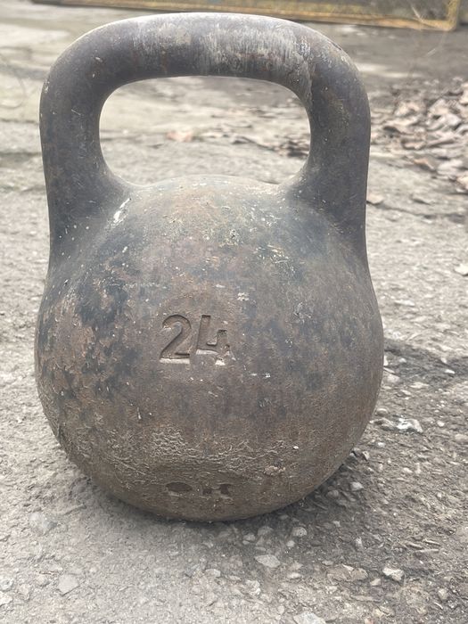 Продается гиря 24 килограмм