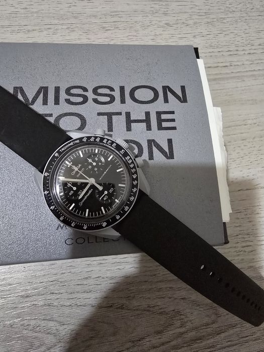 Ceas Omega Swatch Mission to the Moon Original