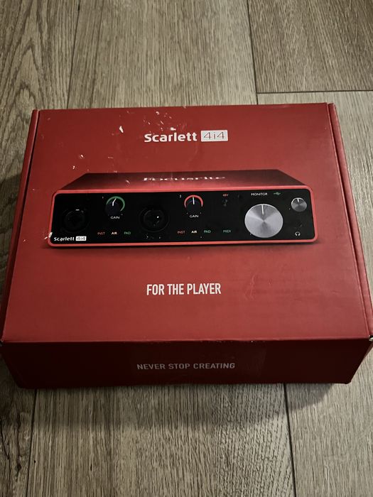 Focusrite Scarlett 4i4 3rd gen