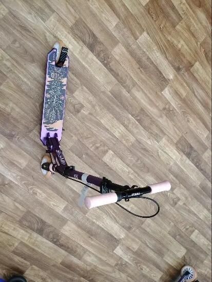 Trotinetă cu Suspensii şi Frâne pe Ghidon Mid - (SecondHand) Decathlon