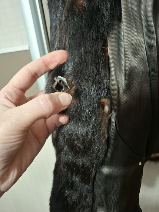 Haină de blană naturală