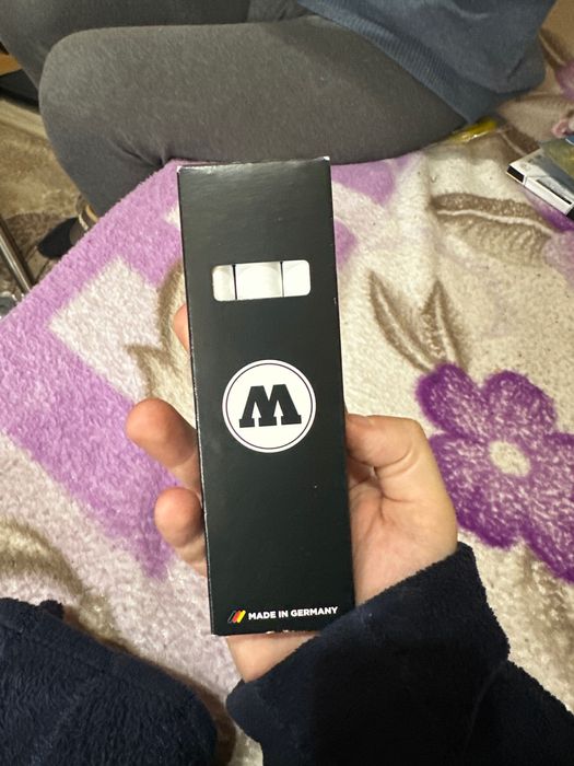 Molotow Marker acrilic One4All Twin, signal white set de 3 nou